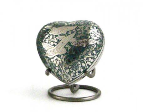 Traditional Going Home - Heart Keepsake